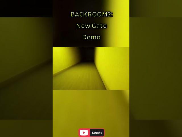 THIS GAME TOTALLY NO-CLIPPED ME - Backrooms: New Gate - Demo Gameplay