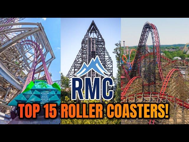 Top 15 Roller Coasters From RMC - Rocky Mountain Construction