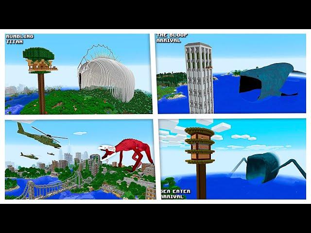 BEST SURVIVAL FROM SHIN COMPILATION Part 8 in Minecraft! Gameplay! Coffin Meme!