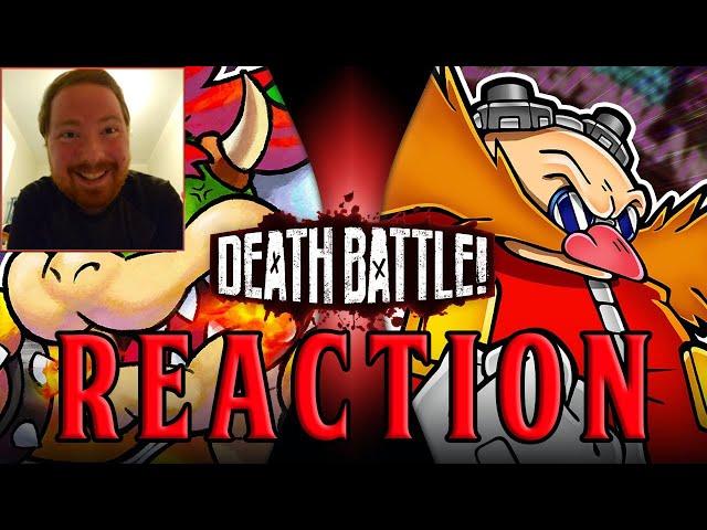 A DREAM COME TRUE! Bowser VS Eggman DEATH BATTLE Reaction