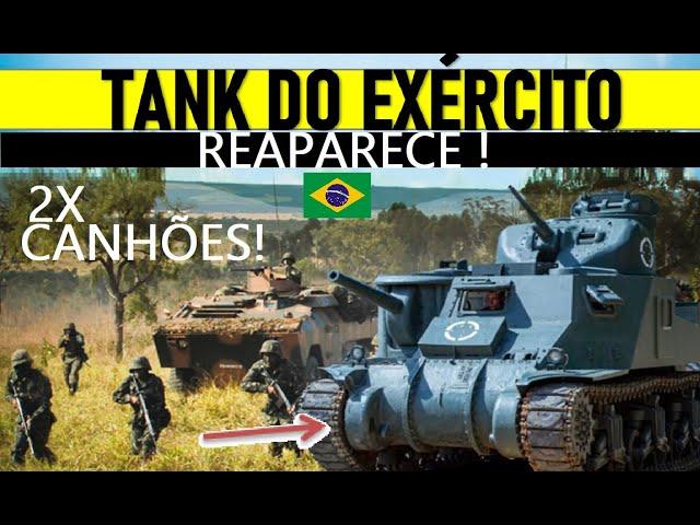 TANK do EXÉRCITO BR Reaparece! 2x Canhões! #military #militar #geopolitica