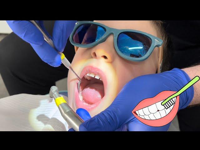 Oliver and Lucas Visit the Dentist  Dentist for Kids  Kids Fun Videos