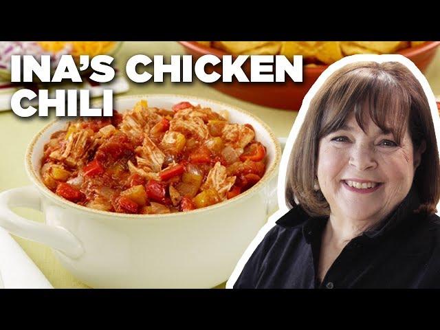 Ina Garten's 5-Star Chicken Chili Recipe | Barefoot Contessa | Food Network