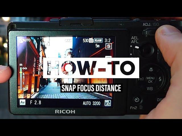 How to use the SNAP FOCUS like a PRO feat. @EYExplore | RICOH GR II