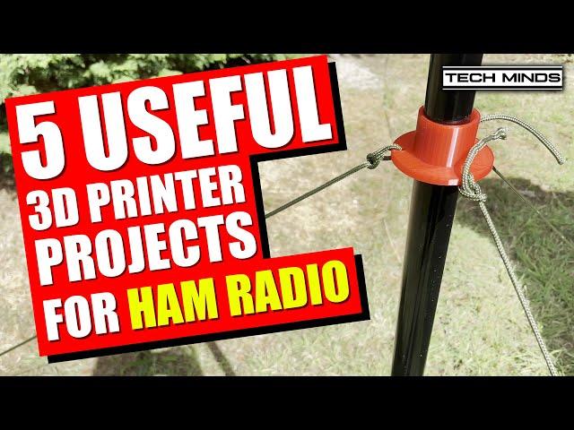 5 Useful 3D PRINTER PROJECTS For HAM RADIO