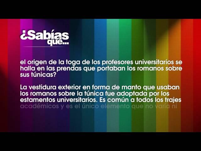 ¿Sabías que...