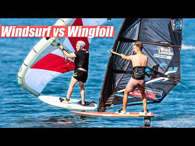 WINDSURF vs WINGFOIL: it´s not as simple as you think!