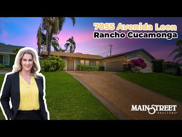 Home for Sale in Rancho Cucamonga CA | Michelle Clark with Mainstreet Realtors