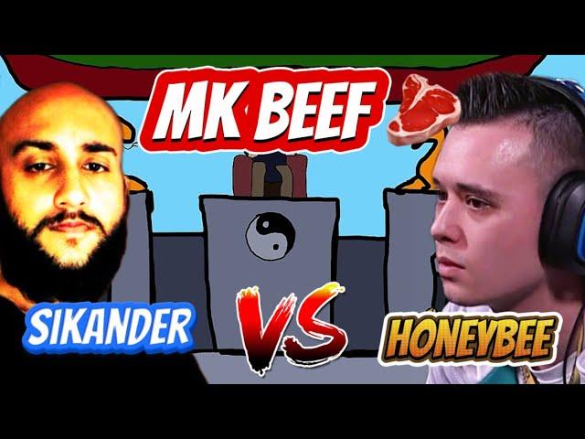 HONEYBEE vs SIKANDER  MORTAL KOMBAT BEEF  @HoneyBeeCMNDR vs @sikander555