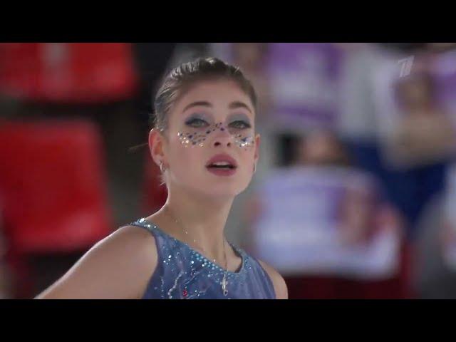 Alena Kostornaia | Free Program | 2021 Internationaux de France