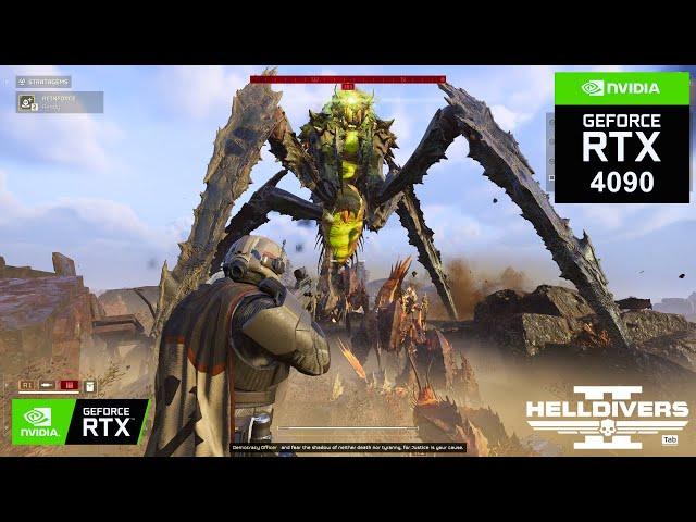 HELLDIVERS 2: AR-61 TENDERIZER on RTX 4090 24GB (4K Maximum Graphics)