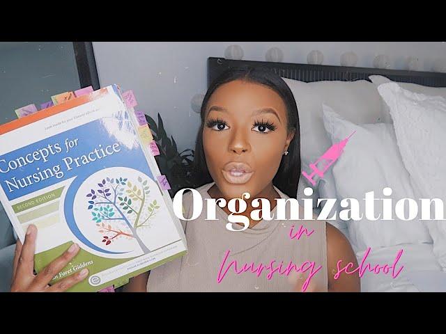 HOW TO STAY ORGANIZED IN NURSING SCHOOL | Organization TIPS!