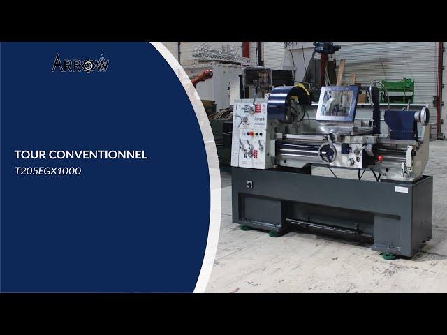 DIDELON MACHINES OUTILS - TOUR ARROW T205EGx1000