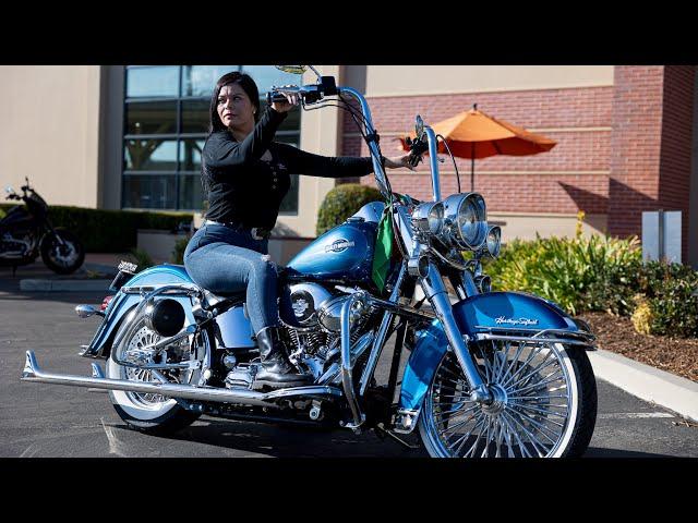 Vikla Chikla's Gangstered Heritage Softail Harley-Davidson