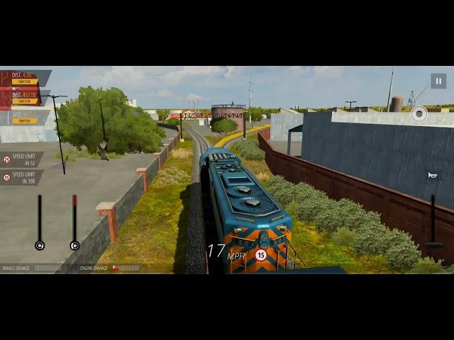 Best realistic mobile train simulation game || diesel locomotives