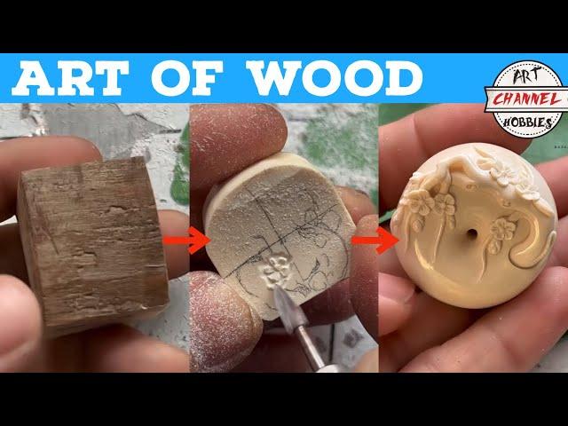 Art Of Wood 木雕艺术 雕刻教程