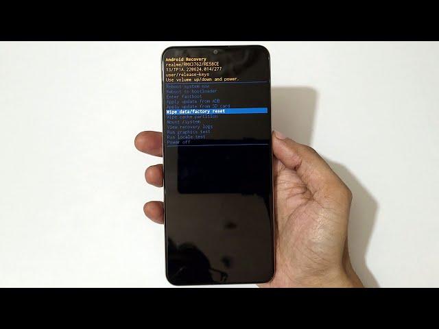 How to Hard Reset Realme C53 - Forgotten Password/Factory Reset