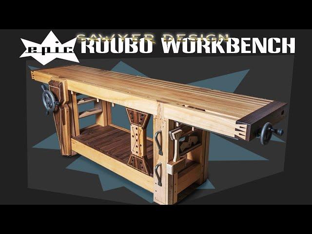 EPIC Roubo Woodworking Workbench Build (1/3)