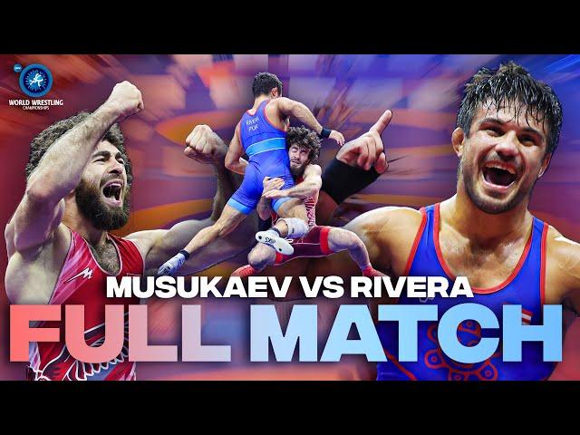 Ismail MUSUKAEV (HUN) vs. Sebastian C RIVERA (PUR) | Seniors World Championships 2023 | Gold Medal