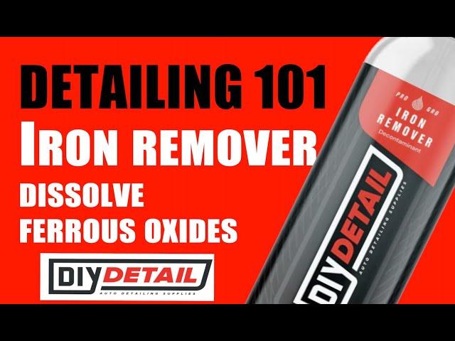 How to SAFELY use Iron Remover! DETAILING 101