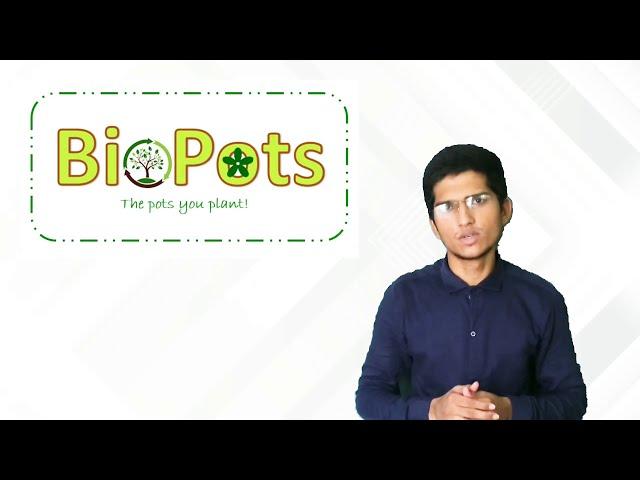 BioPots: THE POTS YOU PLANT  Innovative biodegradable pots with biofertilizing and water retention