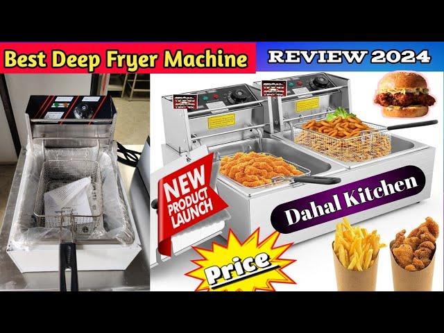 Deep Fryer Machine Price | Commercial Deep Fryer - live Demo For Home & Restaurant Electric and Gas