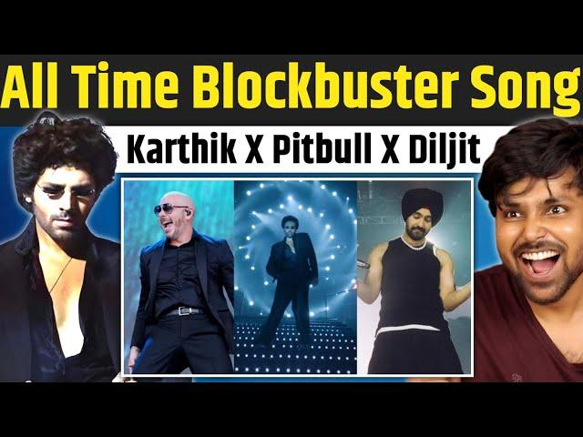 Bhool Bhulaiyaa 3 Title Track Reaction | Kartik Aaryan | Pitbull | Diljit Dosanjh