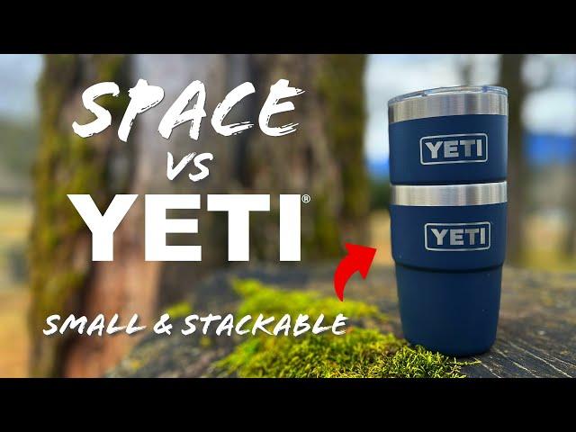 Save Space, Enjoy Hot Coffee  - YETI 8oz Stackable Cup