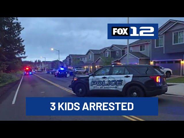 3 kids arrested after man shot, killed in Gresham