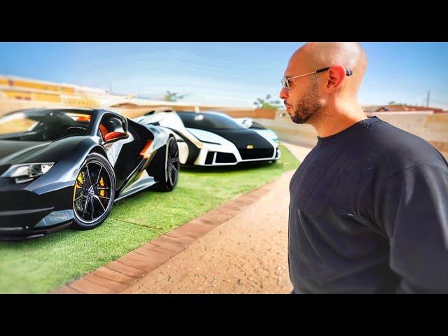 ANDREW TATE REACTS TO MY CAR COLLECTION!