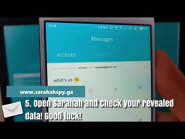 Sarahah Hack – How to reveal Sarahah User’s Email or Facebook