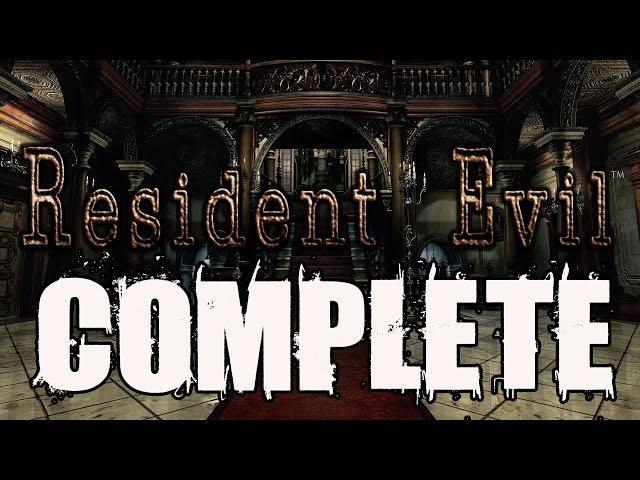 Resident Evil Remastered HD Full Game Walkthrough Complete Game