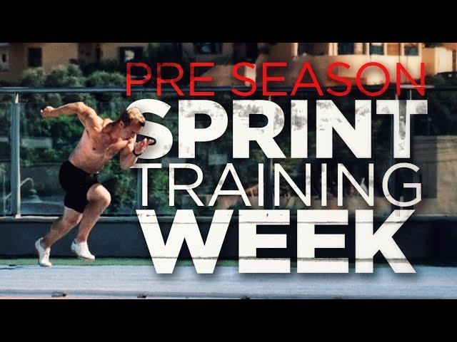 Elite Pre-Season Sprint Training Week