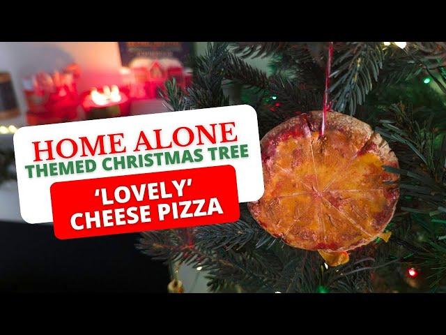  HOME ALONE 'Lovely' Cheese Pizza Christmas Ornament Tutorial  [Home Alone Themed Christmas Tree]