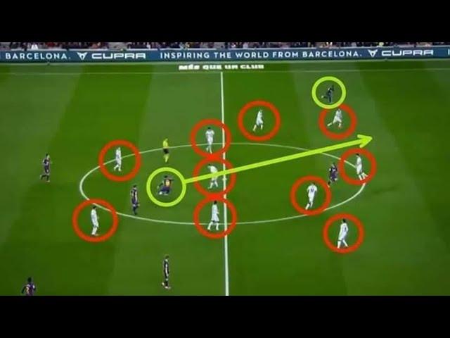 Lionel Messi - Mastering the Lob Pass - Vision & Playmaking Skills