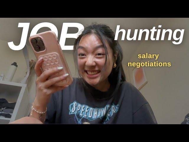 Job Hunt Update | Salary negotiations, Q&A: investment banking vs. marketing salary, regrets?