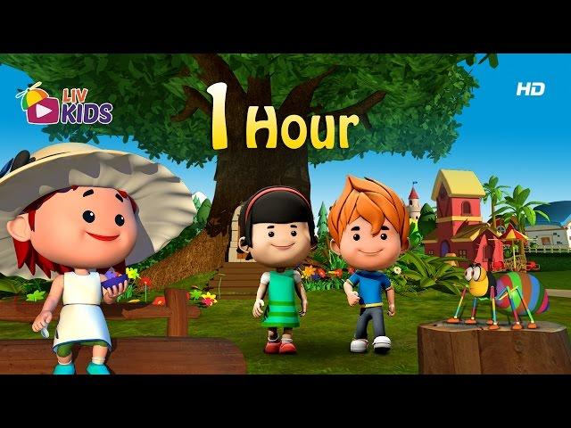 Non Stop English Nursery Rhymes | 1 Hour Special | LIV Kids Nursery Rhymes and Songs