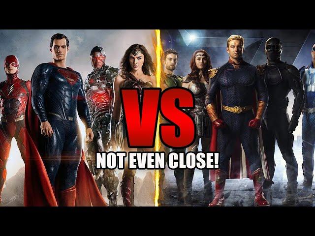 Why The Justice League VS The Seven Has NEVER Been Close!