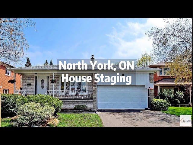 North York (Bayview&Cummer) Bunglow Staging | 4 Bedroom 3 bath | iHome Staging Inc.