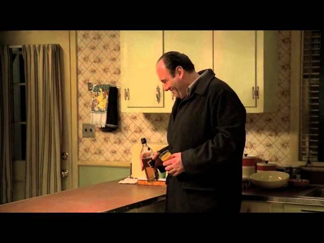 The Sopranos - Tony laughs at Bobby's hunting apparel