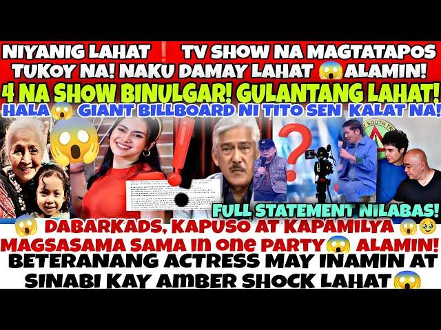 NAYANIG LAHAT(TVJ) MAY SINIWALAT  TV SHOW NA MAGTATAPOS TUKOY NAHALA APAT NASHOCK LAHAT DITO