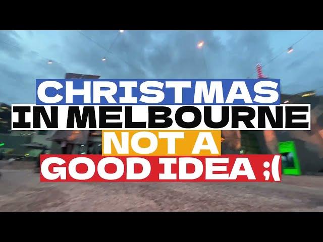 Melbourne Christmas Yarra River night travel blog | trains and tips review #australia #Christmas