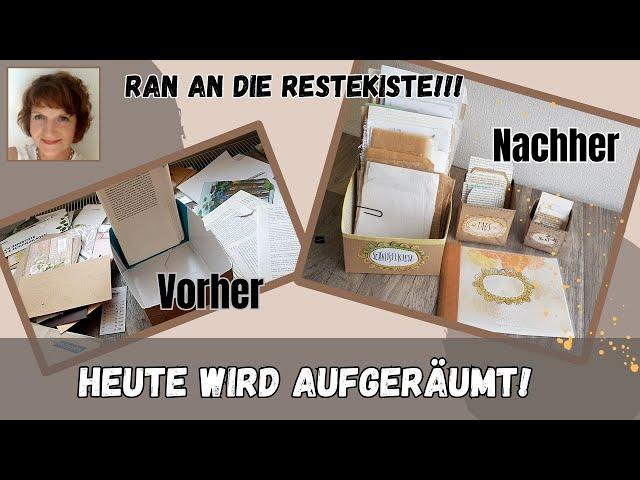 Die Restekiste wird aufgeräumt  neue Dinge entstehen  Behind the scenes  Upcycling  Low Budget