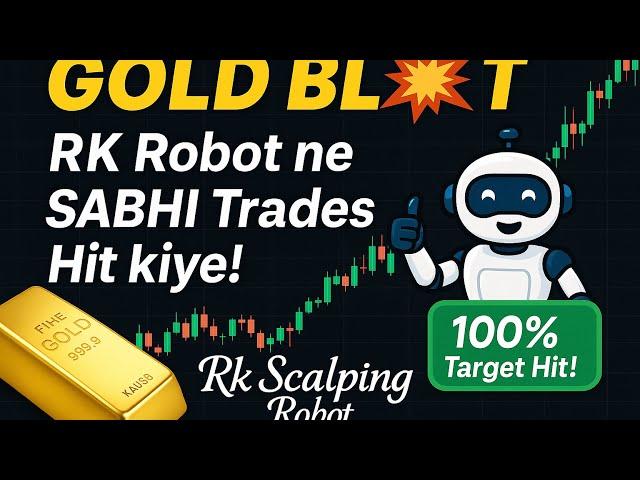 GOLD BLAST ”“RK Robot ne SABHI Trades Hit kiye!  #goldsignals #trading #gold