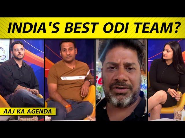 AAJ KA AGENDA: क्या Rohit की Team है भारत की अब तक की Best ODI Team, RO-KO जिताएंगे WC 2027 ?