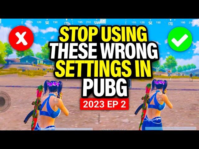 Best PUBG Settings That Make You Pro | PUBG Mobile / BGMI