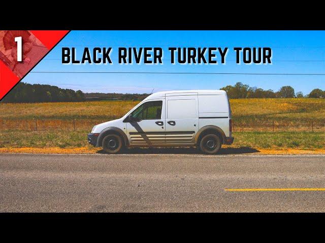 BLACK RIVER TURKEY TOUR 2021 - Scouting Before Opening Day! - Mississippi Public Land