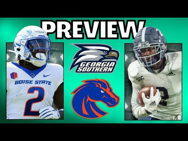 Boise State vs Georgia Southern | College Football Week 1 Game Preview