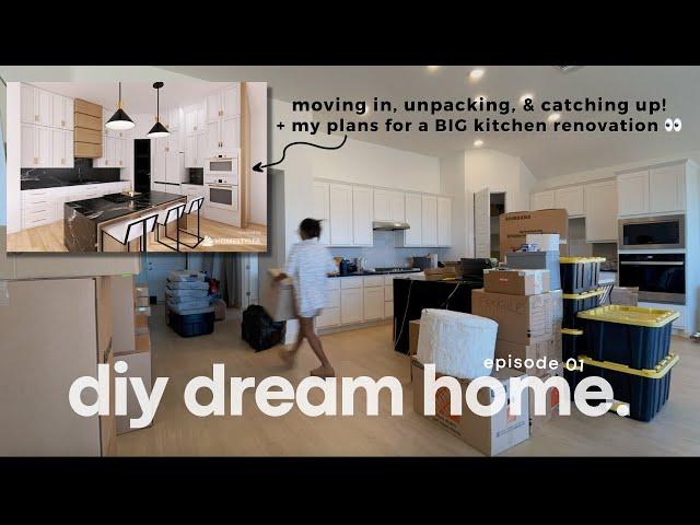 first month in our DIY DREAM HOME | new home vlog + my 2024 interior design plans & project ideas