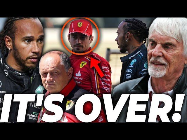 PISSED Bernie Ecclestone FIRES AT Lewis Hamilton's Ferrari Signing Following HORRIBLE Brazil GP